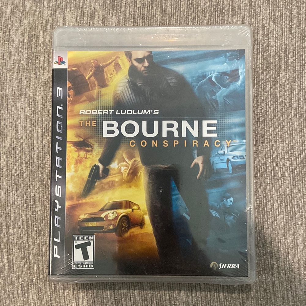 The Bourne Conspiracy for PS3. New in wrapping